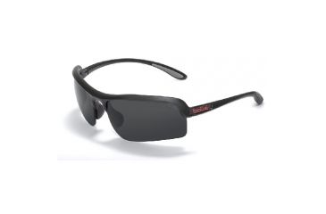 Image of Bolle Vitesse Sunglasses, Shiny Black Frame, Polarized TNS Lenses, 11251