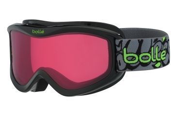 Image of Bolle Volt Goggles, Black Graffiti Frame, Vermillon Lens, 21511