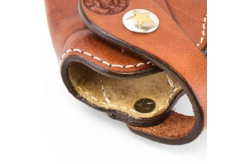 Image of Bond Arms Belt Clip Holster Right Handed 3.5 Inch Barrel Models Leather Tan