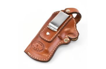 Image of Bond Arms Belt Clip Holster Right Handed 3.5 Inch Barrel Models Leather Tan
