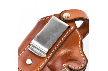 Image of Bond Arms Belt Clip Holster Right Handed 3.5 Inch Barrel Models Leather Tan