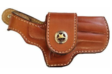 Image of Bond Arms Driving Holster Leather OWB Belt Holster, Bond Arms Snake Slayer/Century 2000/Texas Defender/Z Slayer/Blackjack/Rowdy XL, Right Hand, Tan, BAHDT350TNRBTSS