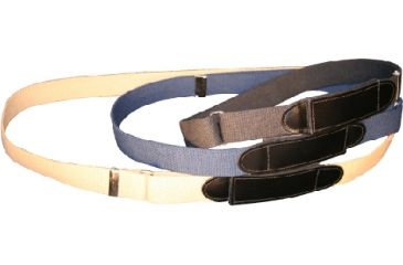 Image of Boston Leather Cotton Belt With Velc Closure Tan - 6207-20-52