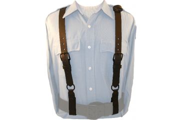 Image of Boston Leather Police Suspenders - 9180-1