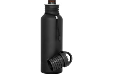 Image of BottleKeeper Standard Insulated Water Bottle, 12oz, Black, 858501007369