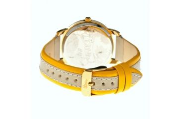 Image of Boum Bm2203 Contraire Ladies Watch, Silver, Yellow Leather BOUBM2203