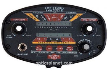 Image of Bounty Hunter Land Star Digital Metal Detector