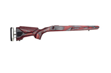 Image of Boyds Hardwood Gunstocks Agility Remington 700 BDL Long Action Factory Barrel Channel, Maroon, 3U182109111A