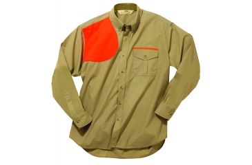 Image of Boyt Harness Hu130 Hunting Shirt Khaki/Org RH M 16044