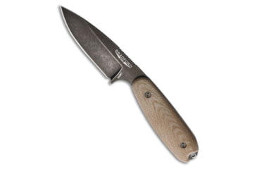 Image of Bradford Bradford Knives Guardian 3.5 Sabre Knife Natural Micarta 3.75" Nimbus N690, Tan, Bohler N690, adult, BHQ-174849