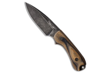Image of Bradford Bradford Knives Guardian 3 Drop Point Knife 3D G-Wood 3.5" Nimbus AEB-L, Black/Wood, AEB-L, adult, BHQ-142285