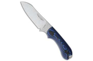 Image of Bradford Bradford Knives Guardian3 Fixed Blade 3D Black/Blue G-10 Sheepsfoot/N690/SW, Black/Blue, Bohler N690, adult, BHQ-113694
