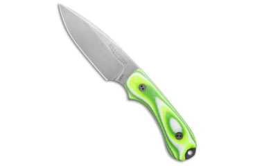 Image of Bradford Bradford Knives Guardian3 Knife 3D Limon G10 3.5" False Edge/SW, Green/White, Bohler N690, adult, BHQ-224948