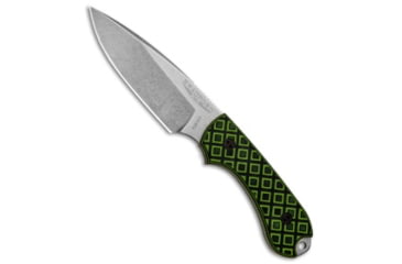Image of Bradford Bradford Knives Guardian3 Knife Toxic Green/Black G-10 3.5" False Edge/N690/SW, Green, Bohler N690, adult, BHQ-75269