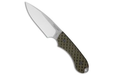Image of Bradford Bradford Knives Guardian4 Knife Black/OD Green G-10 False Edge/N690/Satin, Black/OD Green, Bohler N690, adult, BHQ-113696