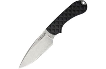 Image of Bradford Knives Guardian 3 Black Knife, 3.5 stonewash finish AEB-L stainless blade, Black sculpted G10 handle, 3FE-001-AEBL
