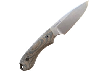 Image of Bradford Knives Guardian 4 Camo Knife, 4.75 Bohler N690 stainless blade, Camo linen micarta handle, 4FE-109-N690
