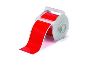 Image of Brady Tape Red 4inx100ft 113119, Unit EA