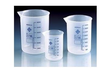 Image of BrandTech Griffin Beakers, Polypropylene, BrandTech V615081
