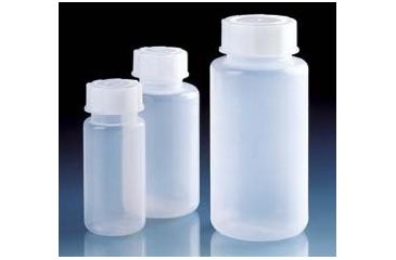 Image of BrandTech Laboratory Bottles, Low-Density Polyethylene, Wide Mouth, BrandTech V94189