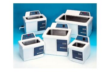 Image of Branson Ultrasonics Bransonic Ultrasonic Cleaners, Branson CPN-952-518 With Digital Timer, Heater, Degas And Temp. Monitor