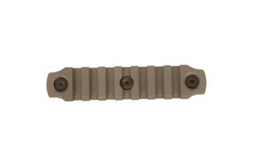 Image of Bravo Company MFG BCM Gunfighter KeyMod Nylon Rail Section, 4in, Foliage Green, BCMKMR1913N4FG