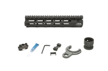 Image of Bravo Company MFG MCMR M-LOK Compatible Modular Rail, 10 inch, Steel Barrel Nut/Hardware/Sling Mount, Black, BCM-MCMR-10-556-BLK
