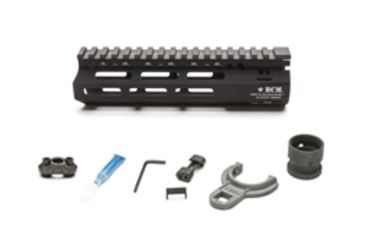 Image of Bravo Company MFG MCMR M-LOK Compatible Modular Rail, 7 inch, Steel Barrel Nut/Hardware/Sling Mount, Black, BCM-MCMR-7-556-BLK