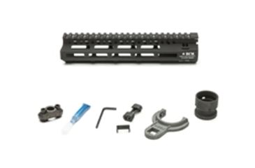Image of Bravo Company MFG MCMR M-LOK Compatible Modular Rail, 9 inch, Steel Barrel Nut/Hardware/Sling Mount, Black, BCM-MCMR-9-556-BLK