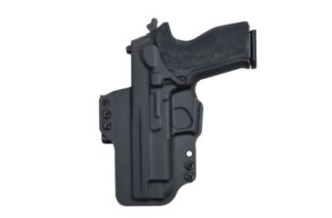 Image of Bravo Concealment IWB Torsion Holster W/ Waistband Clips, Glock 17, 22, 23, 31, 32, 47, Right Hand, Polymer, Black, BC20-1002
