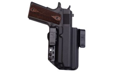 Image of Bravo Concealment IWB Torsion 2.0 Holster, 1911 Dan Wesson 4.25in Rail .45acp, 1.50in Belt Clips, Black, Small, 850007014377