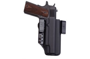 Image of Bravo Concealment IWB Torsion 2.0 Holster, 1911 Wilson Combat 5in rail .45acp, 1.50in Belt Clips, Black, Small, 850007014599