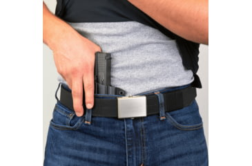 Image of Bravo Concealment IWB Torsion 3.0 Holster, Glock 19, 23, 32, 19X, 19 MOS, 45, Gen 3-5, Right Hand, 1.50in Belt Clips, Black, Small, 850007014674