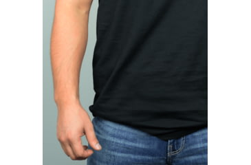 Image of Bravo Concealment IWB Torsion 3.0 Holster, Glock 19, 23, 32, 19X, 19 MOS, 45, Gen 3-5, Right Hand, 1.50in Belt Clips, Black, Small, 850007014674