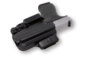 Image of Bravo Concealment IWB Torsion 3.0 Holster, Glock 43X, Right Hand, 1.50in Belt Clips, Black, Small, 850007014698