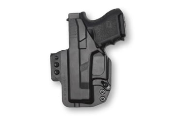 Image of Bravo Concealment IWB Torsion Holster 3.0, Glock 26, 27, 33 Gen 3-5, Right Hand, 1.5in Belt Clips, Black, Small, BC20-1003