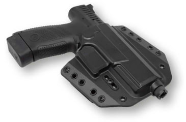 Image of Bravo Concealment OWB BCA 3.0 Holster, Black, Right Hand, Polymer, CZ P10c, Small, 854614008583