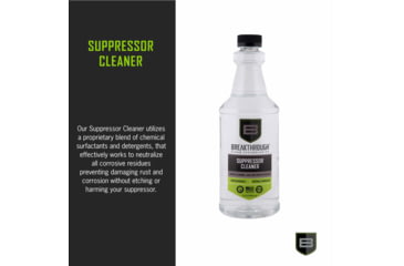 Image of Breakthrough Clean Technologies Suppressor Cleaner, 32oz, Clear, BTSC-32OZ