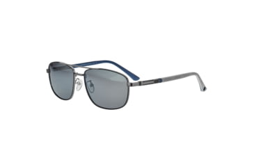 Image of Breed Gotham Polarized Sunglasses - Mens, Gunmetal Frame, Silver Lens, Gunmetal/Silver, One Size, BSG067C4