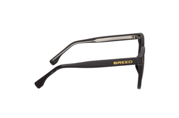 Image of Breed Linux Polarized Sunglasses - Mens, Black Frame, Yellow Lens, Black/Yellow, One Size, BSG066C8