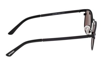 Image of Breed Phase Sunglasses, Black Titanium Frame, Orange/Yellow Polarized Lens, Black/Orange-Yellow, One Size, BSG058BK