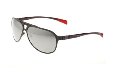Image of Sunglasses Apollo 006GM, Gunmetal Titanium Frame, Silver Miirror Lens