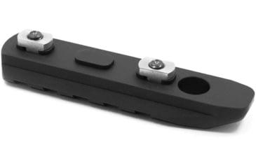 Image of Breek Arms 5 Slot M-LOK Aluminum Rail Section Quick Ramp w/ QD Sling Mount, Black, BRK734