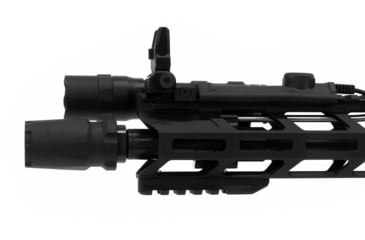 Image of Breek Arms 5 Slot M-LOK Aluminum Rail Section Quick Ramp w/ QD Sling Mount, Black, BRK734