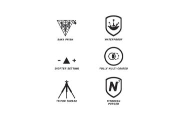 Image of Bresser C-Series 10x25 Binocular, Prism BaK-4, Roof, 90-01025