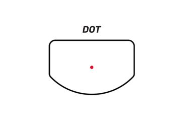 Image of Bresser OMNI-4 Red LED Inverted Waterproof Precision Reflex Sight,30 MOA, Black, 23-20400