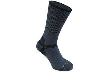 Image of Classic Merino Hiker Medium Crew Sock - Mens-Gunmetal/Black-Medium