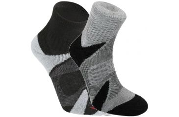 Image of CoolFusion Multisport Light 3/4 Crew Irregular Sock - Mens-Assorted-Medium
