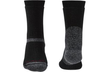 Image of Bridgedale Explorer Heavyweight Merino Endurance Knee Socks - Mens, Black, Medium, 710153-818-M