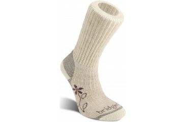 Image of Bridgedale MerinoFusion Trekker Medium Crew Sock - Women's-Natural-Small
